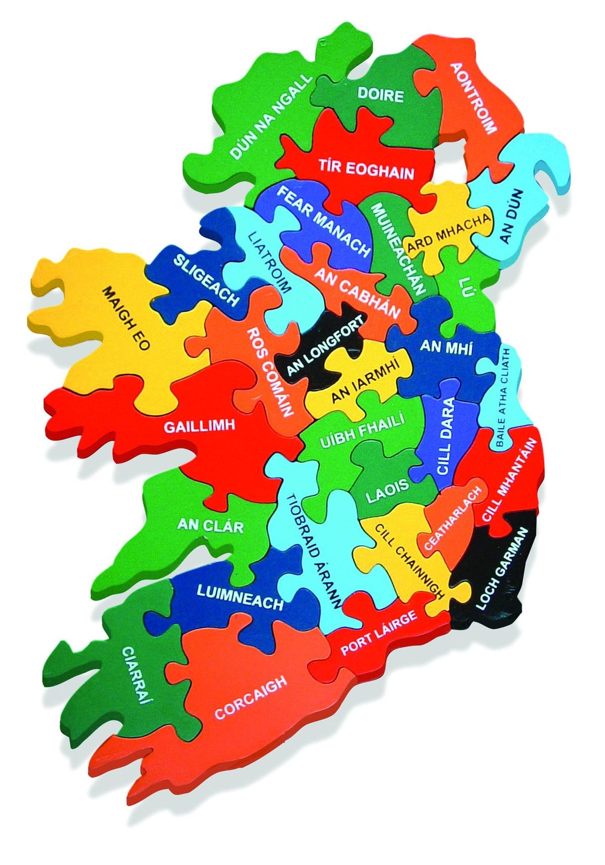 ನಕ್ಷೆ ನಕ್ಷೆ ಐರ್ಲೆಂಡ್ ಎಂದು gaeilge