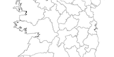 ಐರ್ಲೆಂಡ್ ನಕ್ಷೆ ಔಟ್ಲೈನ್