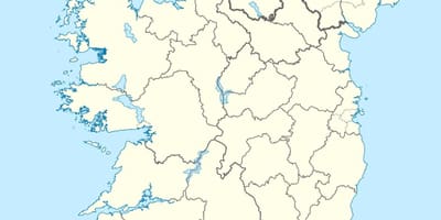 ನಕ್ಷೆ ದ್ವೀಪಗಳು ಐರ್ಲೆಂಡ್
